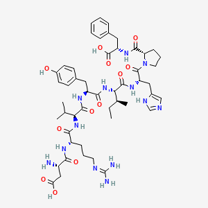 molecular formula C50H71N13O12 B1664952 Angiotensin Ii CAS No. 4474-91-3
