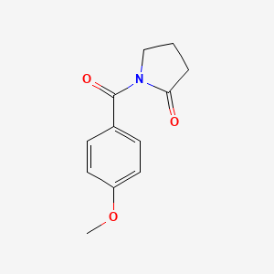 molecular formula C12H13NO3 B1664956 Aniracetam CAS No. 72432-10-1