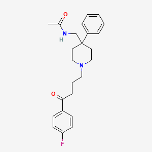 molecular formula C24H29FN2O2 B1664962 Aceperone CAS No. 807-31-8