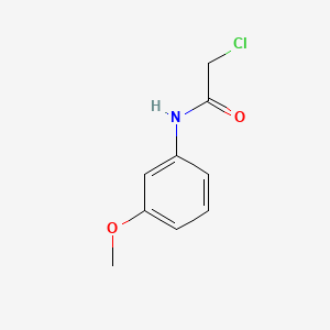 molecular formula C9H10ClNO2 B1664971 2-chloro-N-(3-methoxyphenyl)acetamide CAS No. 7641-08-6