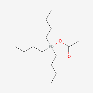 molecular formula C14H30O2Pb B1664992 Acetoxytributylplumbane CAS No. 2587-82-8