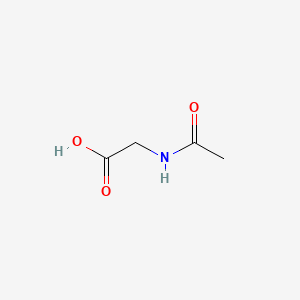 molecular formula C4H7NO3 B1664993 乙酰甘氨酸 CAS No. 543-24-8