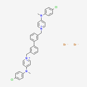 molecular formula C38H34Br2Cl2N4 B1664997 795316-16-4 (Bromide) CAS No. 795316-16-4