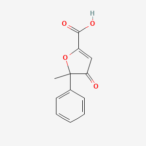 molecular formula C12H10O4 B1664999 Acifran CAS No. 72420-38-3