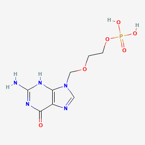 molecular formula C8H12N5O6P B1665006 Acyclovir monophosphate CAS No. 66341-16-0