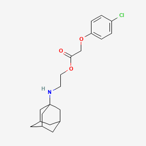 molecular formula C20H26ClNO3 B1665019 Adafenoxate CAS No. 82168-26-1