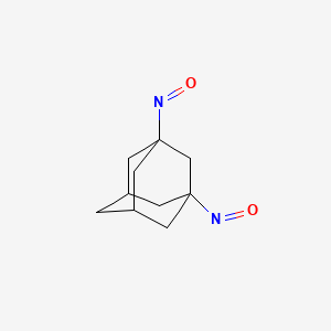 molecular formula C10H14N2O2 B1665020 Adamantane, 1,3-dinitroso- CAS No. 66386-34-3