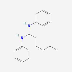 molecular formula C18H20N2O2 B1665027 Adipic dianilide CAS No. 4456-80-8