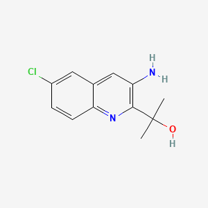 molecular formula C12H13ClN2O B1665031 Reproxalap CAS No. 916056-79-6