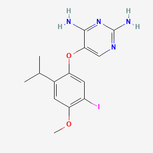 molecular formula C14H17IN4O2 B1665037 AF-353 CAS No. 865305-30-2