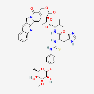 molecular formula C45H49N7O11S B1665046 Afeletecan CAS No. 215604-75-4