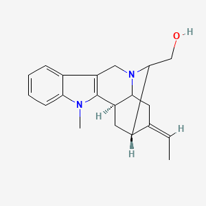molecular formula C20H23N2O B1665047 De(hydroxymethyl)voachalotinol CAS No. 2912-11-0
