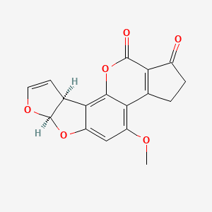 molecular formula C17H12O6 B1665050 Aflatoxin B1 CAS No. 1162-65-8