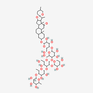 molecular formula C62H100O31 B1665063 Agavasaponin E CAS No. 58546-19-3