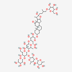 molecular formula C68H112O37 B1665064 Agavasaponin H CAS No. 58546-21-7