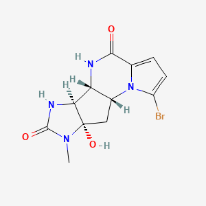 molecular formula C12H13BrN4O3 B1665066 阿吉拉他汀 A CAS No. 152406-28-5