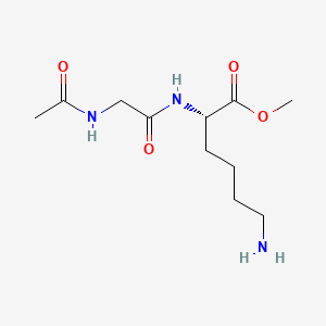 molecular formula C11H21N3O4 B1665074 Aglme CAS No. 10236-44-9
