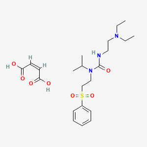 molecular formula C22H35N3O7S B1665081 Suricainide maleate CAS No. 96436-73-6