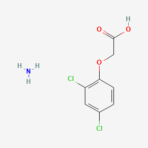 molecular formula C8H9Cl2NO3 B1665102 Ammonium 2,4-dichlorophenoxyacetate CAS No. 2307-55-3