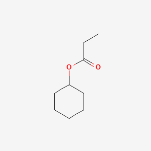 molecular formula C9H16O2 B1665103 Cyclohexyl propionate CAS No. 6222-35-1
