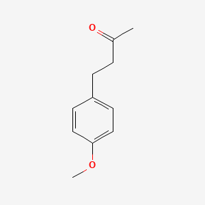 molecular formula C11H14O2 B1665111 4-(4-Methoxyphenyl)-2-butanone CAS No. 104-20-1