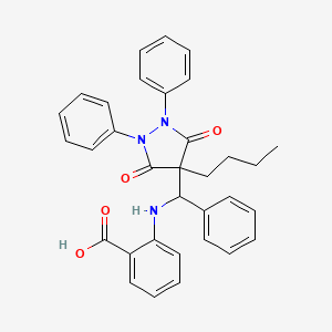 molecular formula C33H31N3O4 B1665120 Antradion CAS No. 19854-90-1
