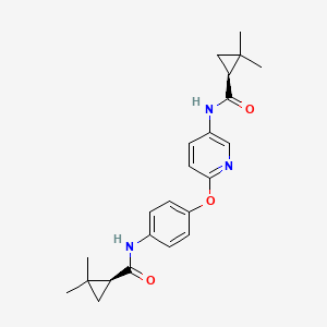 molecular formula C23H27N3O3 B1665129 APC0576 CAS No. 318967-58-7
