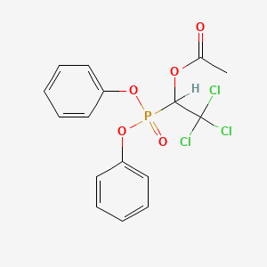 molecular formula C16H14Cl3O5P B1665136 Aphos CAS No. 74548-80-4