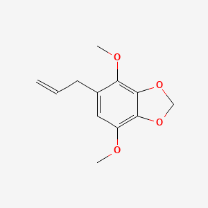 molecular formula C12H14O4 B1665137 芹菜素 CAS No. 523-80-8