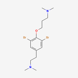 molecular formula C15H24Br2N2O B1665143 Aplysamine-1 