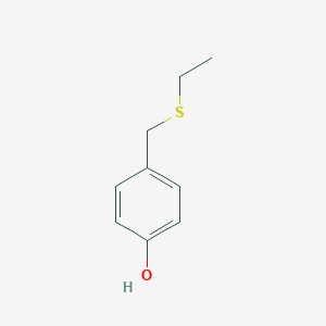 Phenol, 4-[(ethylthio)methyl]-