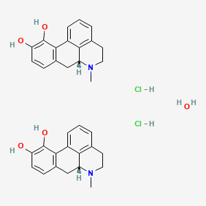 Apomorphine hydrochloride hydrate