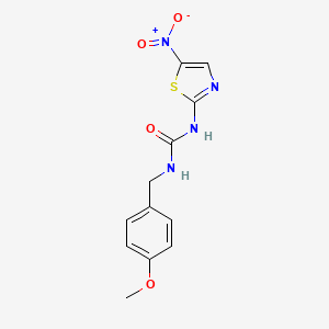 molecular formula C12H12N4O4S B1665154 AR-A014418 CAS No. 487021-52-3