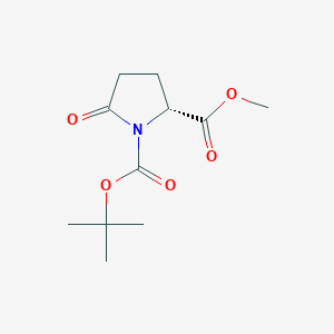 (R)-1-tert-butyl 2-methyl 5-oxopyrrolidine-1,2-dicarboxylate