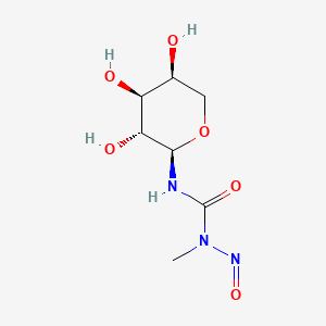 molecular formula C7H13N3O6 B1665162 Aranose CAS No. 167396-23-8