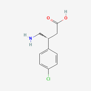 molecular formula C10H12ClNO2 B1665165 Arbaclofen CAS No. 69308-37-8