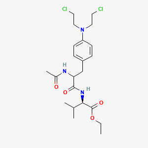 molecular formula C22H33Cl2N3O4 B1665184 阿萨林 CAS No. 13425-94-0