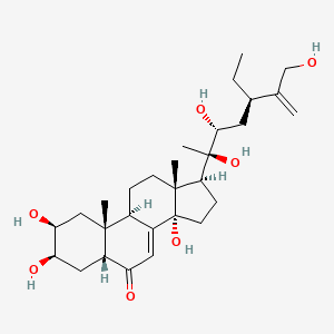 molecular formula C29H46O7 B1665195 阿菊苷B CAS No. 21490-21-1