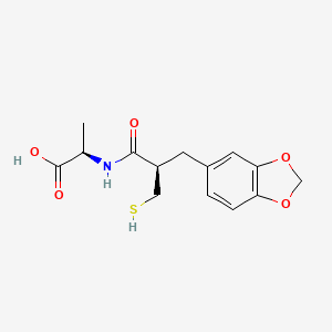 molecular formula C14H17NO5S B1665201 Alatrioprilat CAS No. 135038-59-4