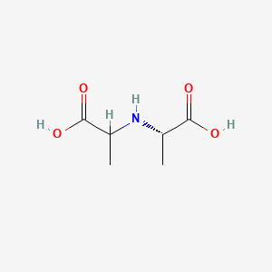 molecular formula C6H11NO4 B1665203 Alanopine CAS No. 19149-54-3