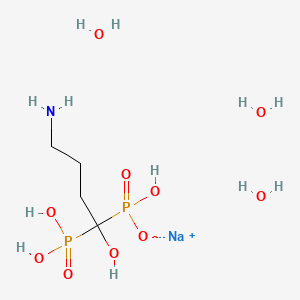 molecular formula C4H18NNaO10P2 B1665208 Fosamax CAS No. 121268-17-5