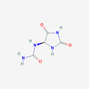 molecular formula C4H6N4O3 B1665227 Allantoin, (R)- CAS No. 7303-80-2