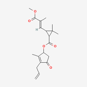 molecular formula C20H26O5 B1665231 Allethrin II CAS No. 497-92-7