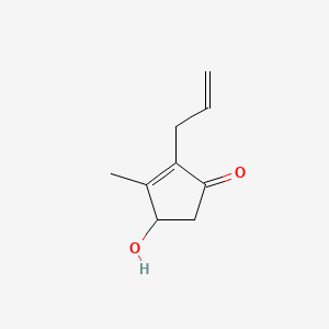 molecular formula C9H12O2 B1665232 Allethrolone CAS No. 29605-88-7
