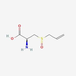 molecular formula C6H11NO3S B1665234 蒜氨酸 CAS No. 556-27-4