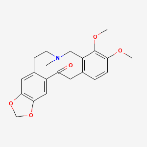 molecular formula C21H23NO5 B1665238 Allocryptopine CAS No. 485-91-6