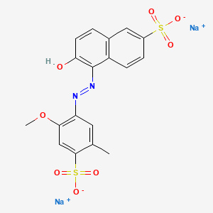 molecular formula C18H14N2Na2O8S2 B1665241 Allura Red AC CAS No. 25956-17-6