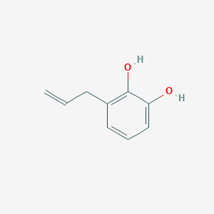 molecular formula C9H10O2 B1665244 烯丙基邻苯二酚 CAS No. 1125-74-2