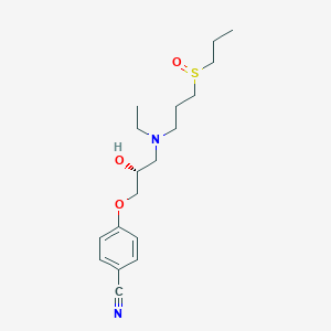 molecular formula C18H28N2O3S B1665250 Almokalant CAS No. 123955-10-2