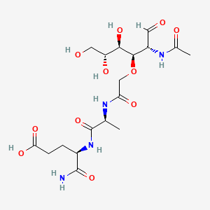 molecular formula C18H30N4O11 B1665251 Almurtide CAS No. 61136-12-7